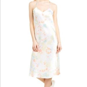 French Connection Sade Tie Dye Slip Midi dress, size M/8